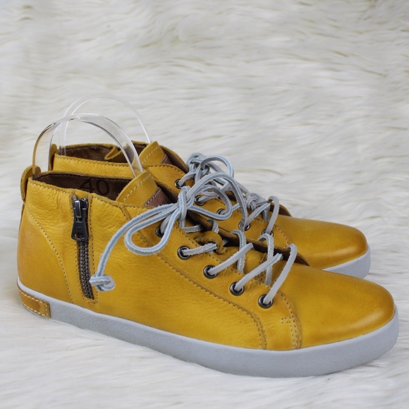 Blackstone Shoes - Blackstone JL24 Leather Sneakers Butterscotch 10